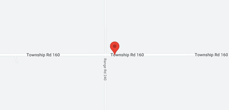 map of 234058 TWP RD 160